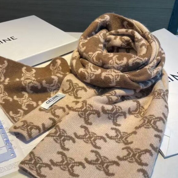 Celine Accessories - CELINE classic cashmere scarf